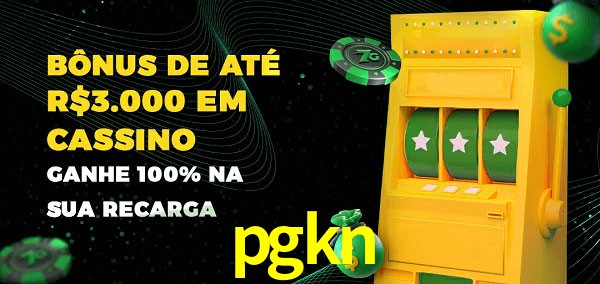 pgkn melhor bônus de depósito
