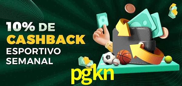10% de bônus de cashback na pgkn